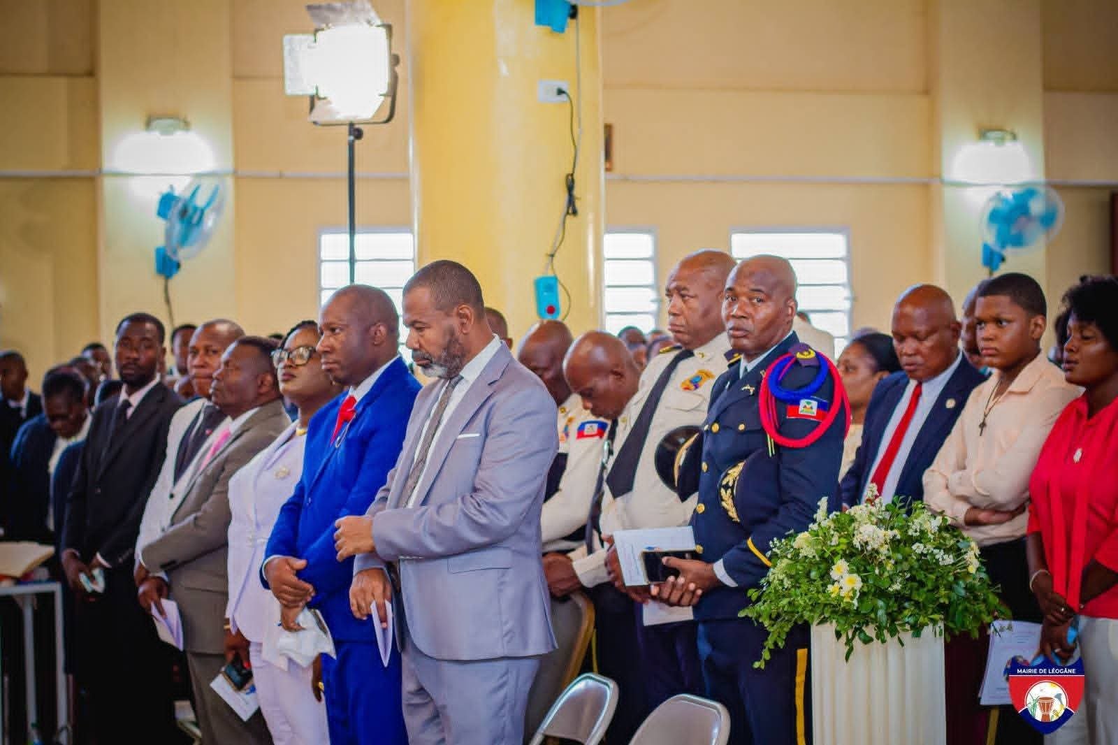 Messe de célébration de la Sainte-Rose : une délégation de la Mairie de Léogâne présente